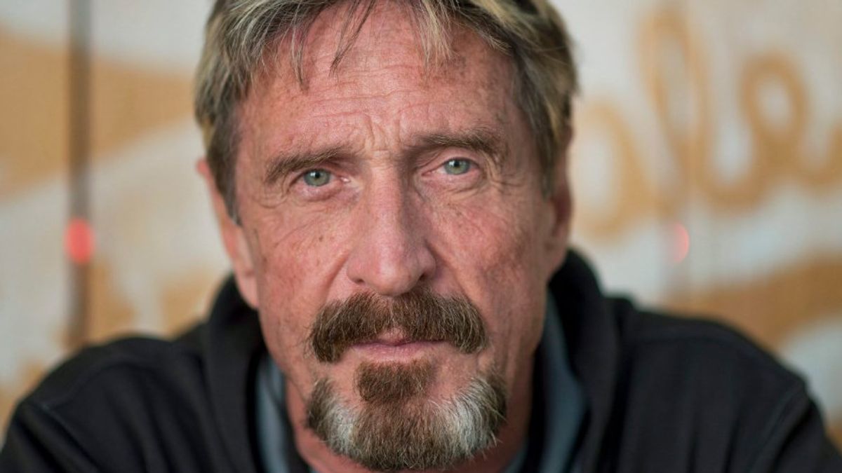 John McAfee's Final Message: Don't Be Afraid Crypto Is Our Last Hope
