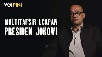 VOIPini VIDEO:ジョコウィ大統領の発言の多元的解釈