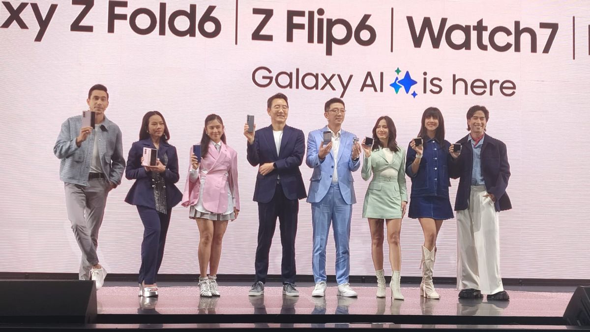 Samsung Officially Launches Galaxy Z Fold 6 And Z Flip In Indonesia