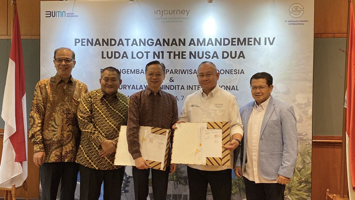 ITDC Extends The Land Utilization Of The Nusa Dua With Suryalaya Until 2063