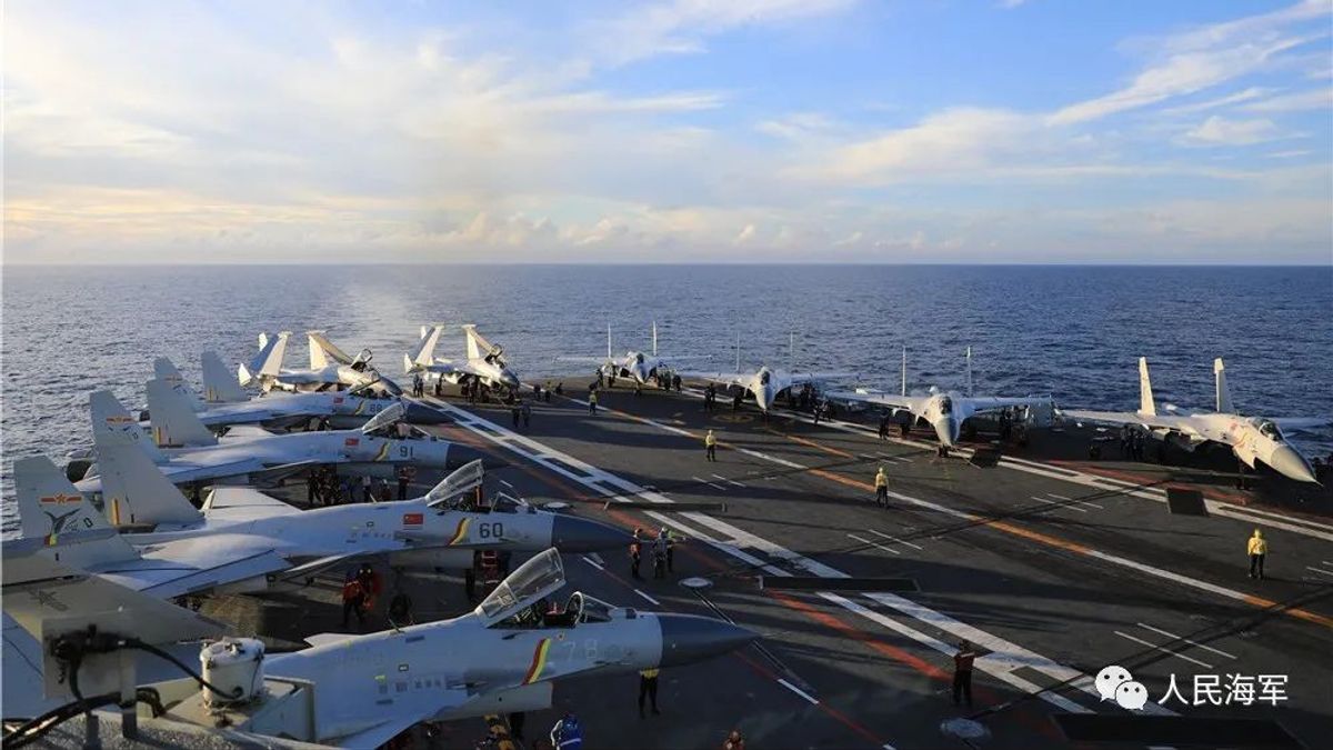 China Holds Air and Sea Blockade Exercises Around Taiwan, Deploys Aircraft Carriers and Nuclear Capable Bombers