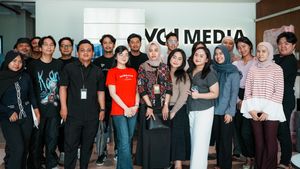 Sosialisasi Bahaya Kanker, LKI Kunjungi Kantor VOI Media