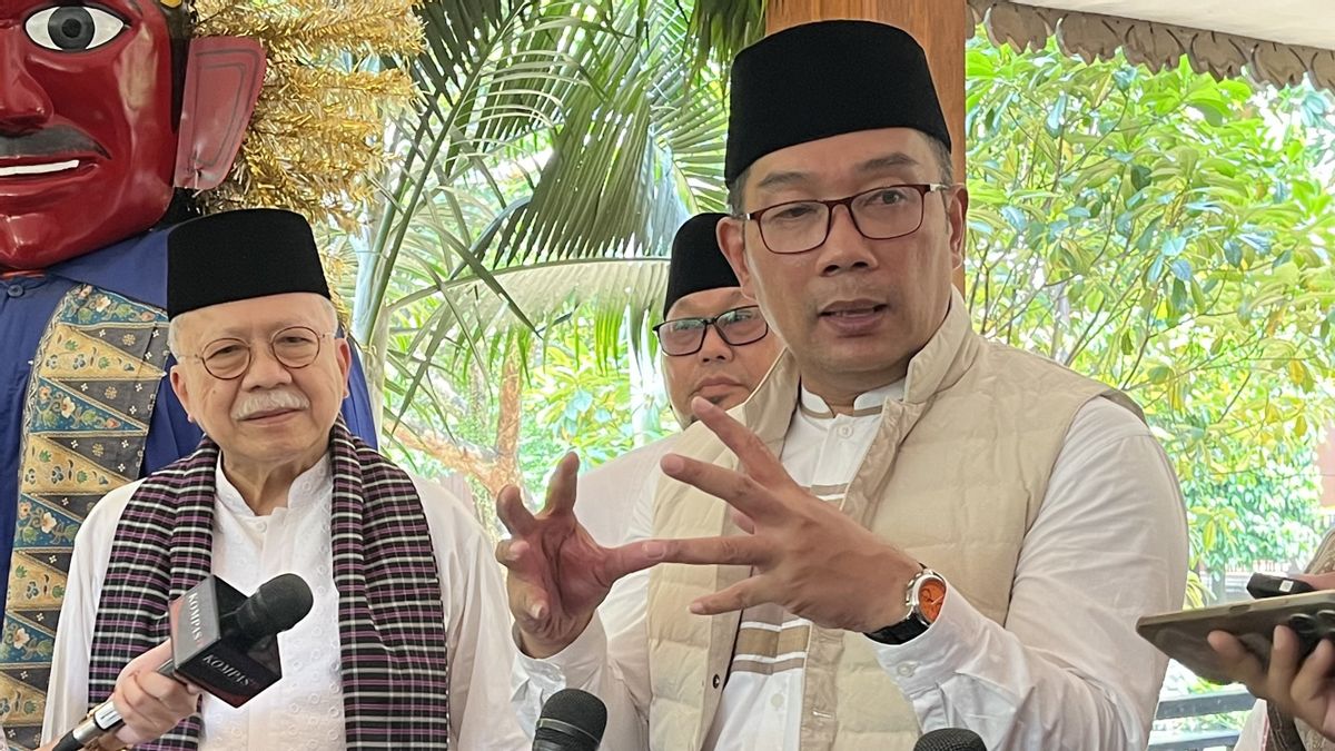 Ridwan Kamil Will Study The Problems Of Kampung Bayam, Promise To Give Comfortable Housing