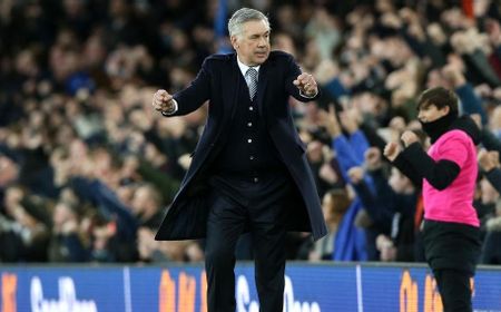 Yel-Yel untuk Ancelotti Bukti Cinta Suporter Everton