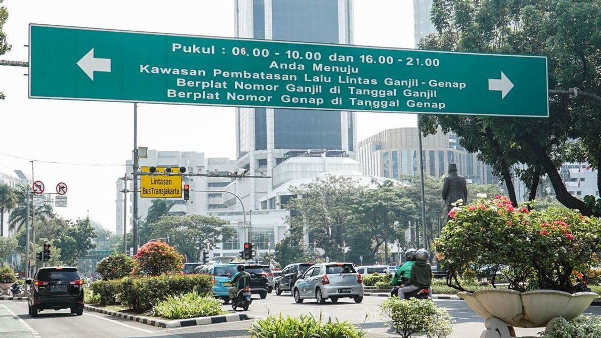 Libur Kenaikan Yesus Kristus, Ganjil Genap di Jakarta 14-15 Ditiadakan