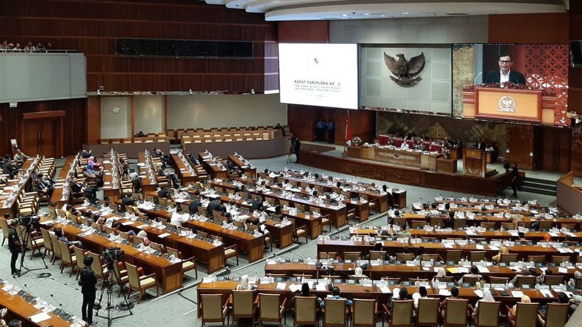 Commission II DPR Cancel Deliberation On Election Bill