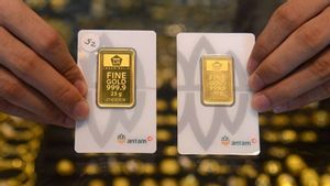 Samedi matin, le prix de l’or d’Antam a augmenté de manière typique, atteignant 1 347 millions de roupies par kilogramme