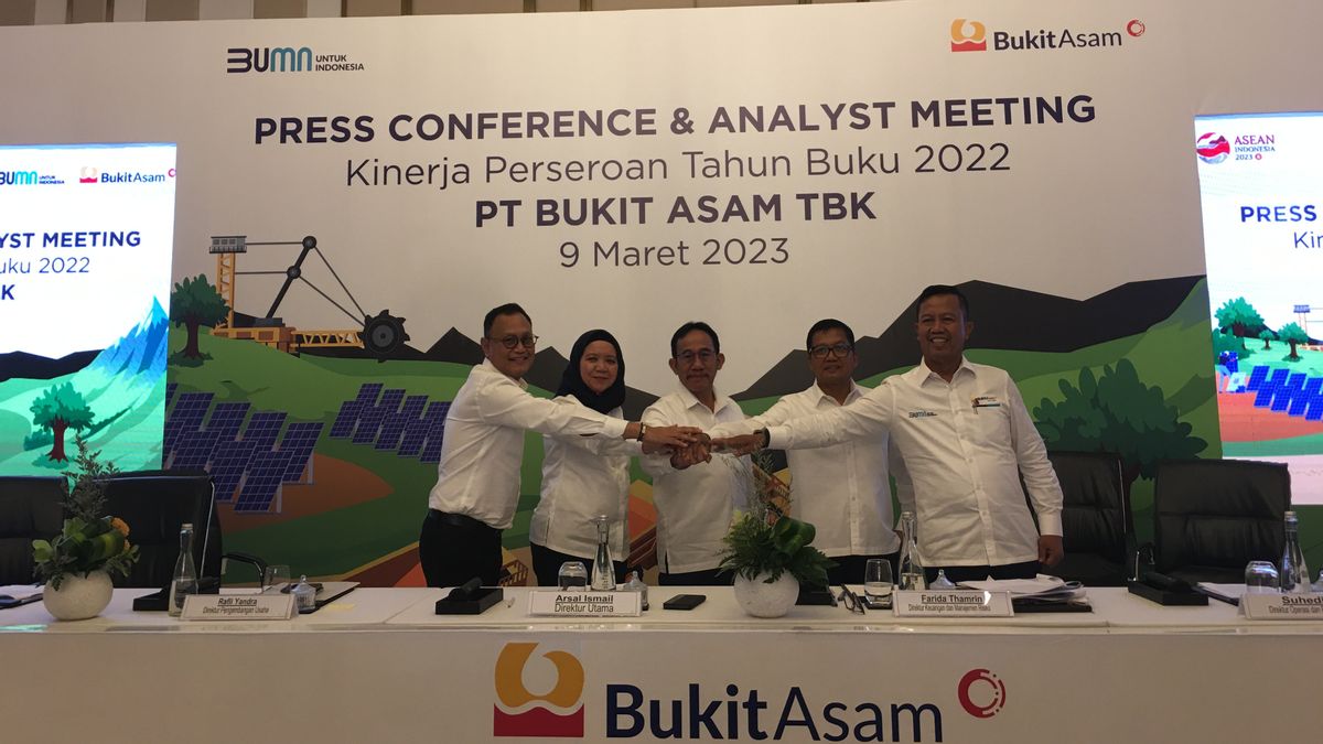 PTBA Bidik Produksi Batu Bara hingga 41 Juta Ton di 2023