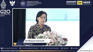 Sri Mulyani Says HKPD Law Allows Regions To Have Enduring Funds Like LPDP