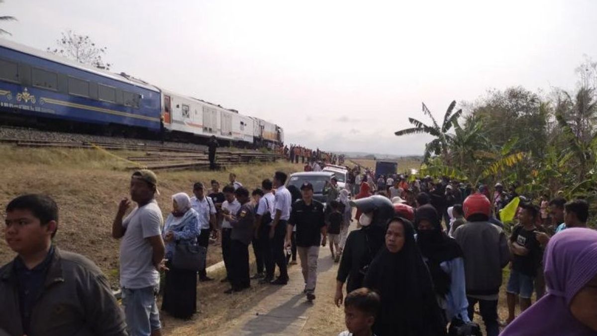 The Journey Of A Number Of Trains Was Recovered Due To Argo Semeru Anjlok In Sentolo