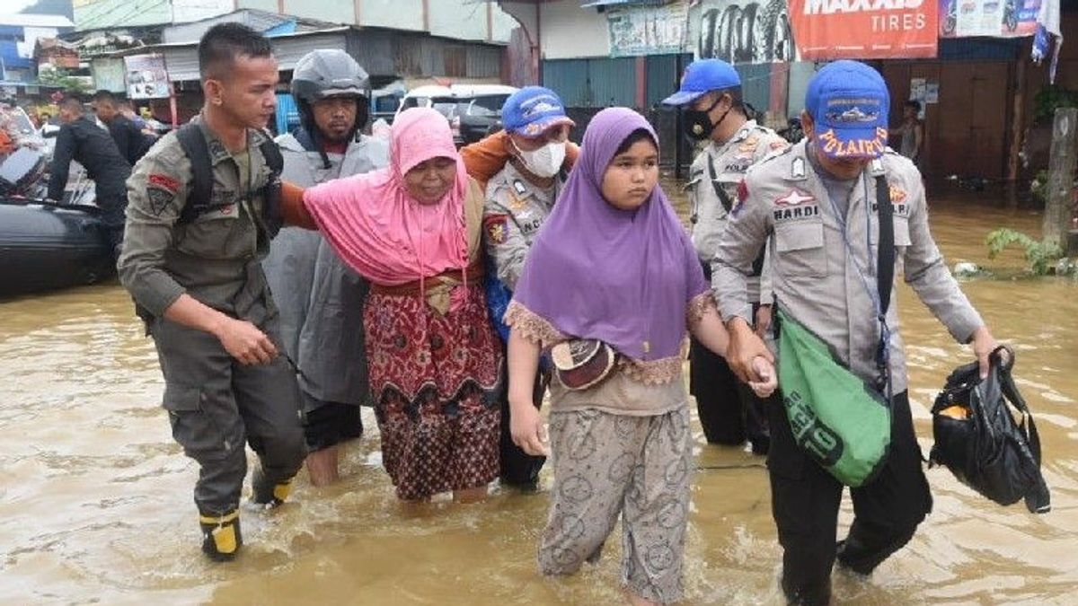 Floods Affected In 4 Districts, Jayapura City Government Sets Emergency Response Status For A Week