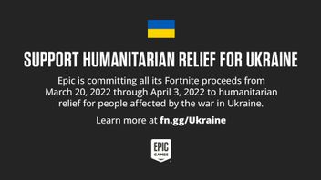 エピックゲームとXboxは、今後2週間ウクライナにすべての「フォートナイト」収益を寄付します