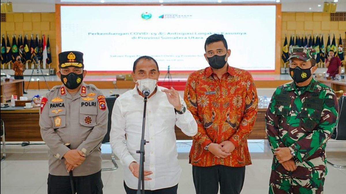 Le Gouverneur De Sumatra, Edy-Bobby Nasution, Collabore De Manière Compacte Pour Gérer La COVID-19