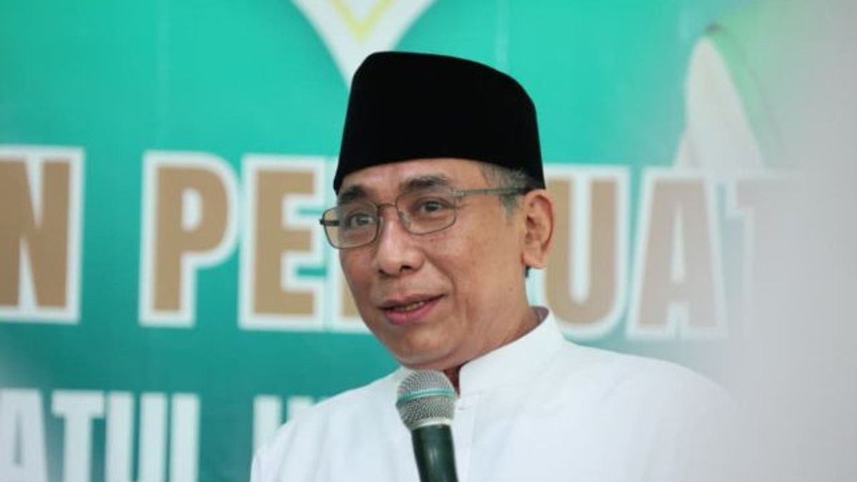 Gus Yahya对Kubro Kiai Sepuh NU的3个协商选项的回应