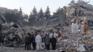 Presiden Jokowi Lepas Bantuan untuk Korban Gempa Turki dan Suriah