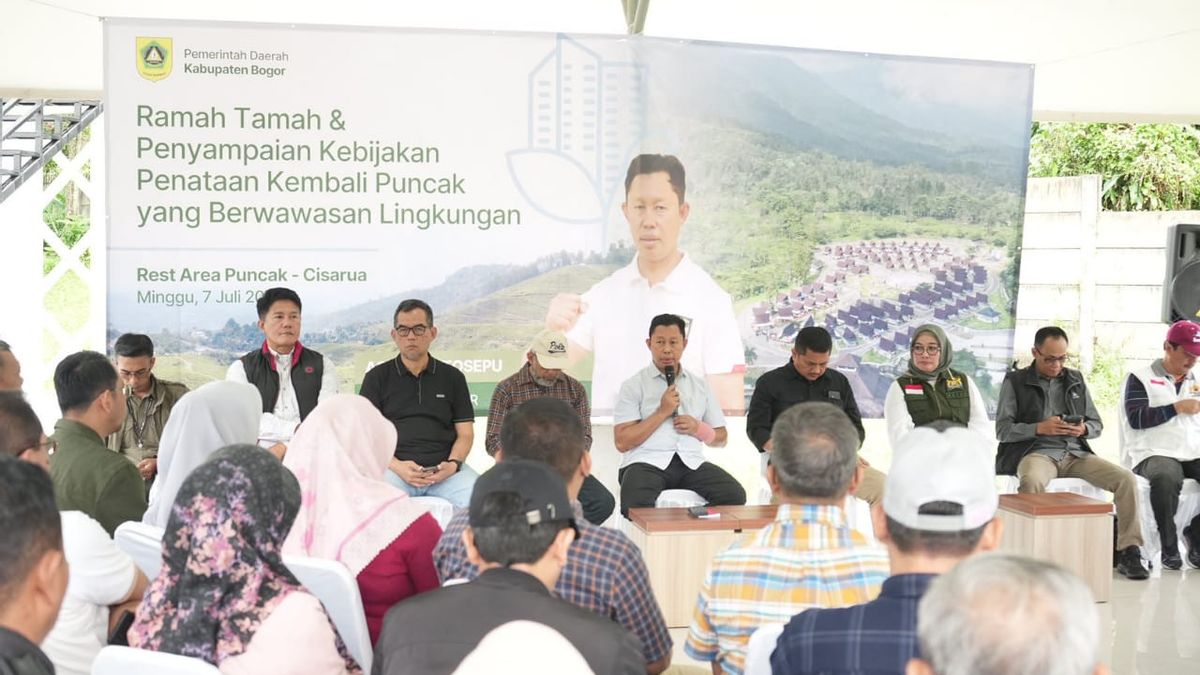 Bogor Regency Government Claims For Comprehensive Management Of Puncak Areas