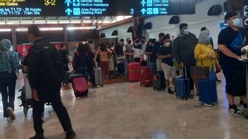 D-2 Lebaran, Soekarno Hatta Airport Queues At Terminal 2 Are Observed To Be Crowded