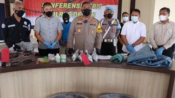 Demak Police Securs 40 Kilograms Of Firecracker Powder, Perpetrators Threatened With Imprisonment