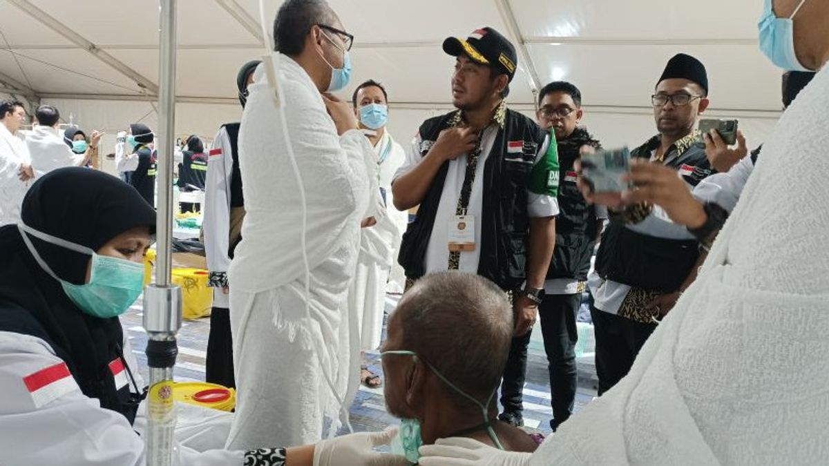 51人のインドネシアのハッジ候補者は、アラファでウクフに先んじて治療を受けています