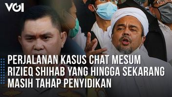 VIDEO: Rizieq Shihab's Mesum Chat Case Is Still Being Investigated, This Is The Journey Of The Case