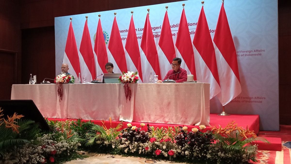 ミャンマー紛争については、ルトノ外務大臣が5項目コンセンサスの実施のためのエンゲージメント鍵を呼びました。