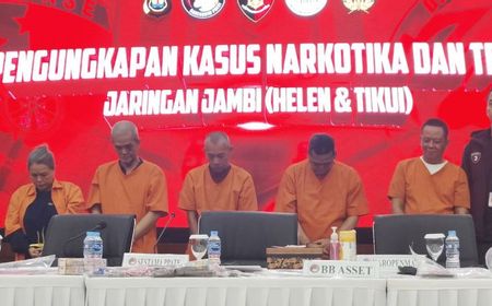 Polri Tangkap 3 Bersaudara Bandar Besar Narkoba Jambi