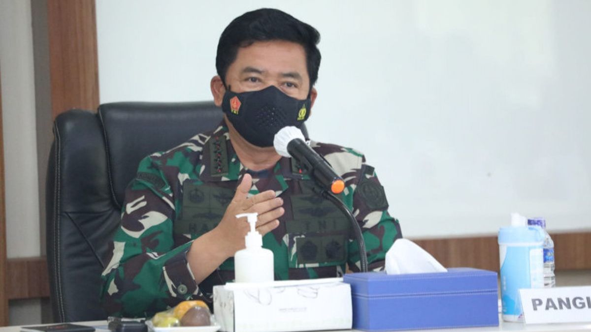 Following Jokowi's Directions, National Armed Force Commander Encourages Officers To Maximize The 3T And Ensures Drug Support For Self-isolation Patients