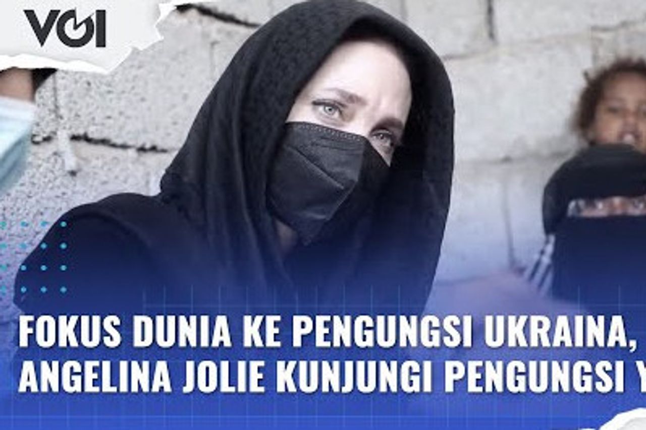 VIDEO: World Focus On Ukrainian Refugees, Angelina Jolie Visits Yemeni Refugees