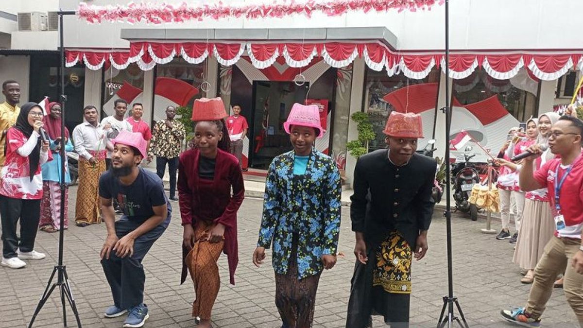 UMP的外国学生参加了印度尼西亚共和国成立78周年的纪念竞赛,该国没有竞赛