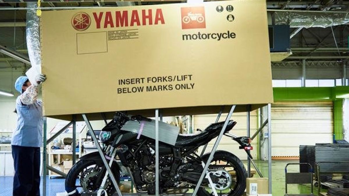 Yamaha Japon application d’acier recyclé à faible teneur en carbone pour l’emballage de livraison des motos