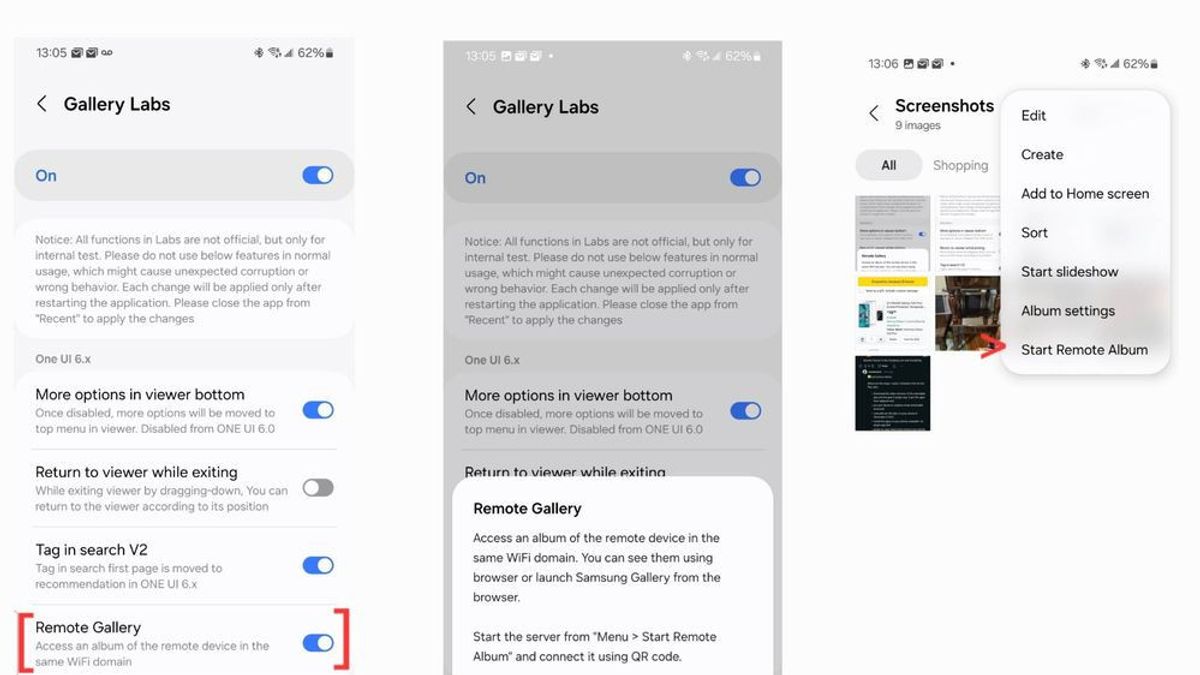Comment convertir une image en PDF dans l'application de la galerie de Samsung