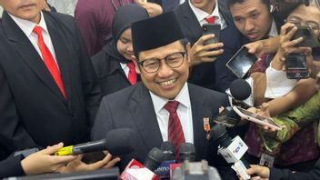 Muhaimin: President Jokowi's Apology So That Husnul Khatimah Leaves His Position