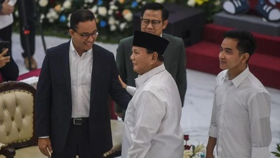 Anies OGah soupçonne d’entrer dans le cabinet Prabowo-Gibran: sera-t-il discuté plus tard 'Embauché?'.