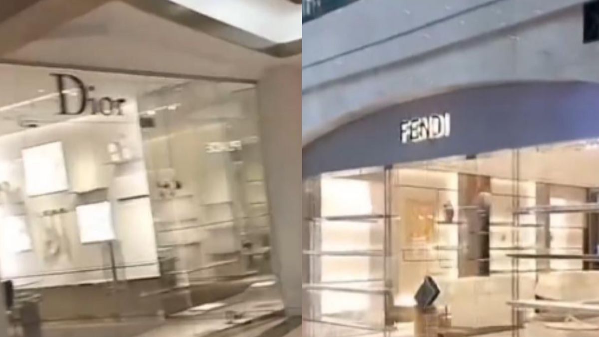 Big Demo In Jakarta, Branded Store At Plaza Senayan Starts Emptying Items