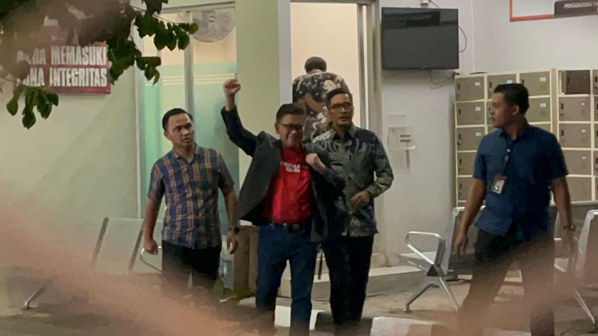 Only Hasto Kristiyanto, A Resident Of The KPK Detention Center Who Received Amnesty From President Prabowo