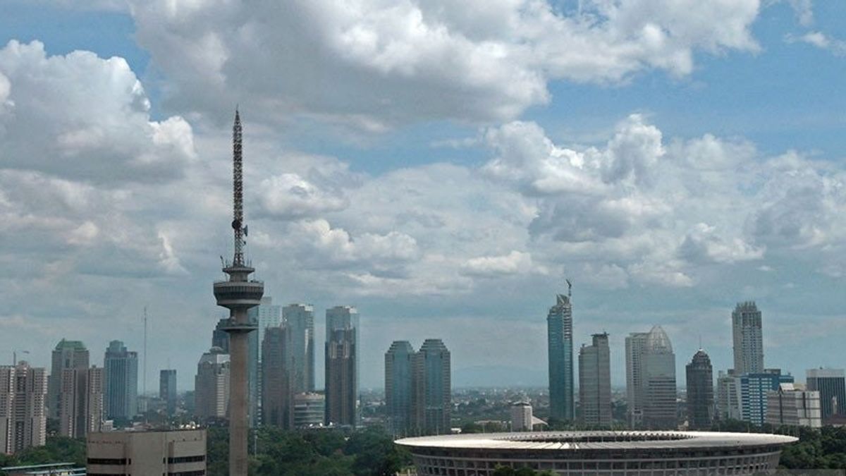 Prévisions Météorologiques BMKG: Alerte Trois Zones De DKI Jakarta Potentiellement De La Pluie, D’autres Grandes Villes Claires Nuageuses