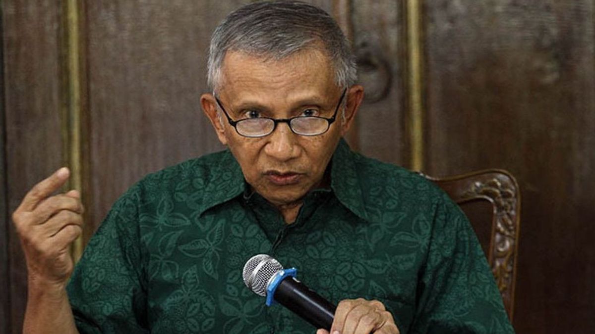 拒绝参加Rizieq的解放演示，Amien Rais：我老了，只想见见Jokowi