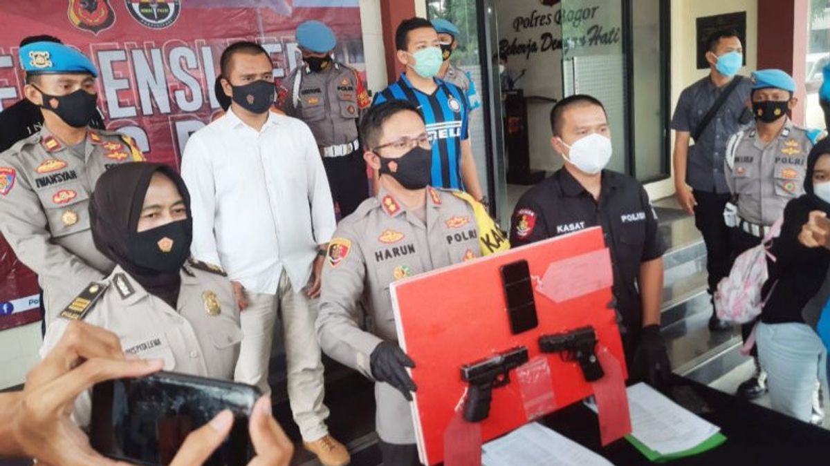 Polisi Tangkap Warga Bogor yang Todong Pistol ke Kurir