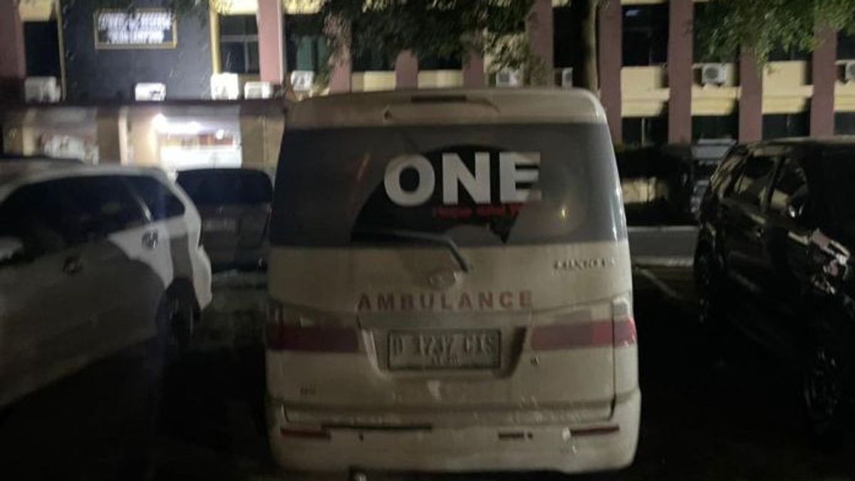 Polda Lampung Gagalkan Penyelundupan 15,7 Kg Sabu dengan Ambulans di Pelabuhan Bakauheni