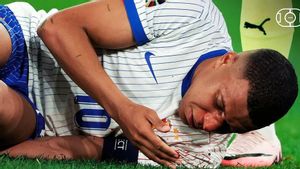 基利安·姆巴佩(Kylian Mbappe)因鼻骨折受伤而在2024年欧洲杯剩余时间内面临绝望的危险