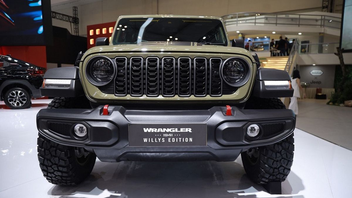 جيب ورانغلر '41 ويليس يظهر في GIIAS ، وهي سيارة أيقونية يتم حقنها بالتكنولوجيا الحديثة