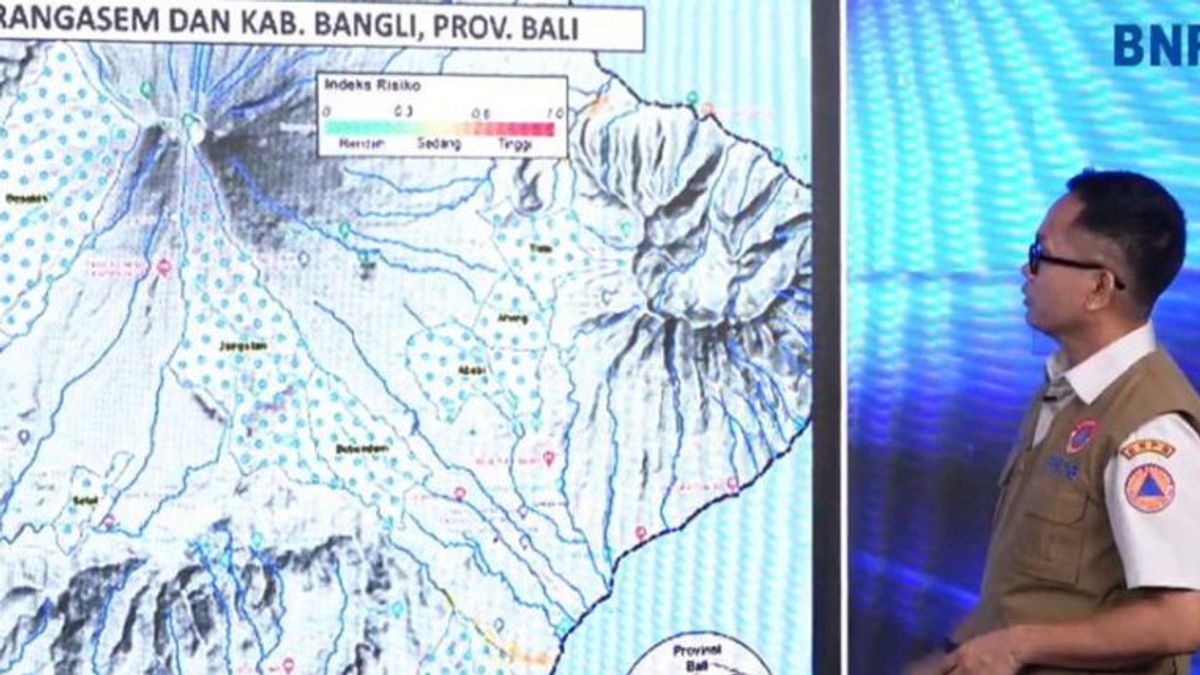 BNPBはバリ島に対し、鉄砲水を引き起こす可能性のある河川に注意を払うよう求める
