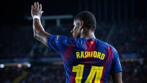 Skenario Barcelona, Permanenkan Rashford dan Jadi ‘False Nine’ Gantikan Lewandowski