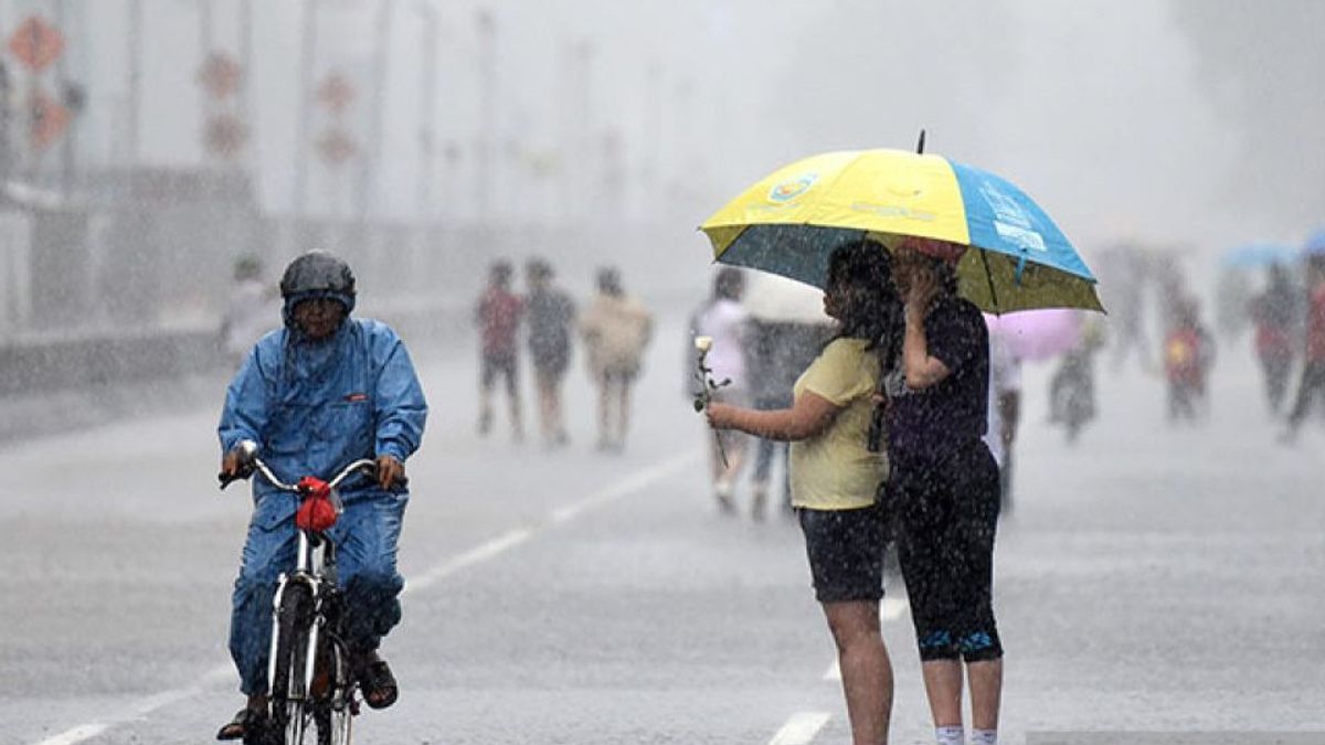 BMKG Ingatkan Potensi Hujan Petir Hingga Banjir Rob di Jambi hingga Bali 