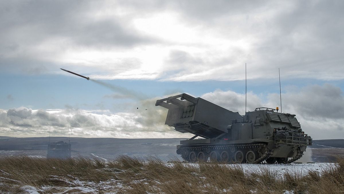 Bantu Ukraina: Inggris Kirim Peluncur Roket M270, Spanyol Kasih Tank Leopard dan Rudal Anti-pesawat