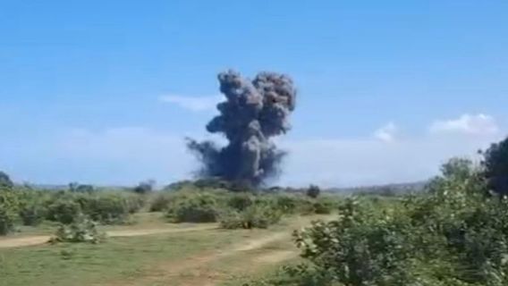 Pantai Lokasi Ledakan Amunisi di Garut Jauh dari Permukiman Warga