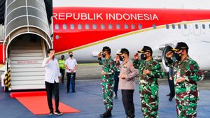 Presiden Jokowi Kembali ke Jakarta Setelah Empat Hari di Papua