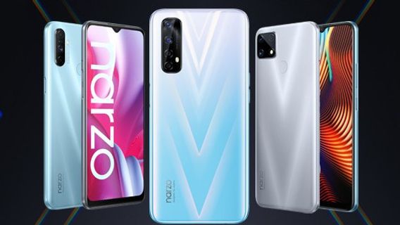 Tiga Varian Baru dari Lini Smartphone Realme Narzo 20