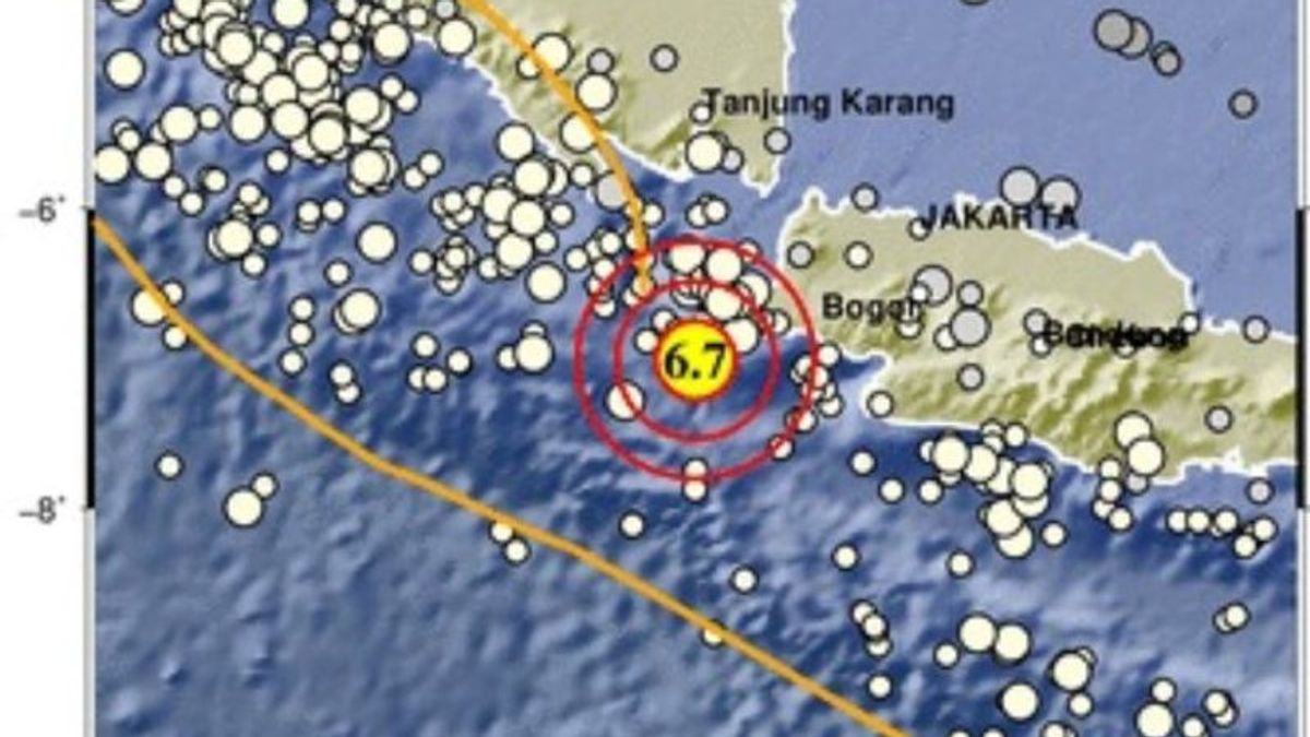 Banten Tremblement De Terre Ressenti à Sukabumi