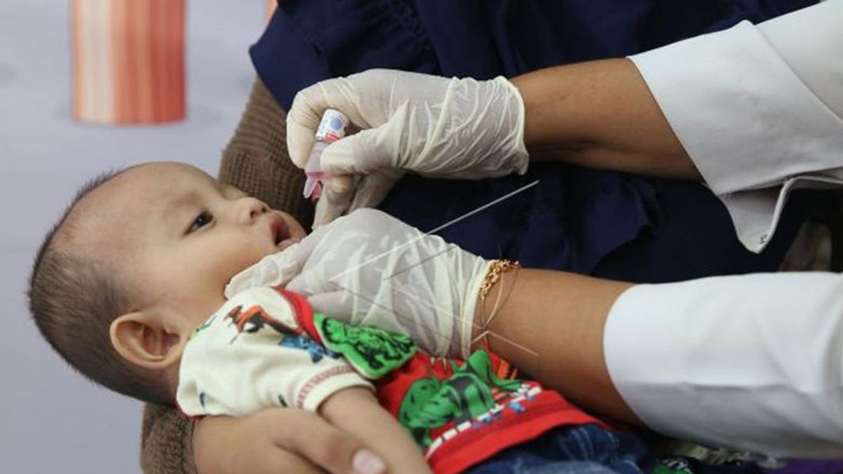 KLB شلل الأطفال، دينكس يضمن تحصين الأطفال في جميع أنحاء آتشيه